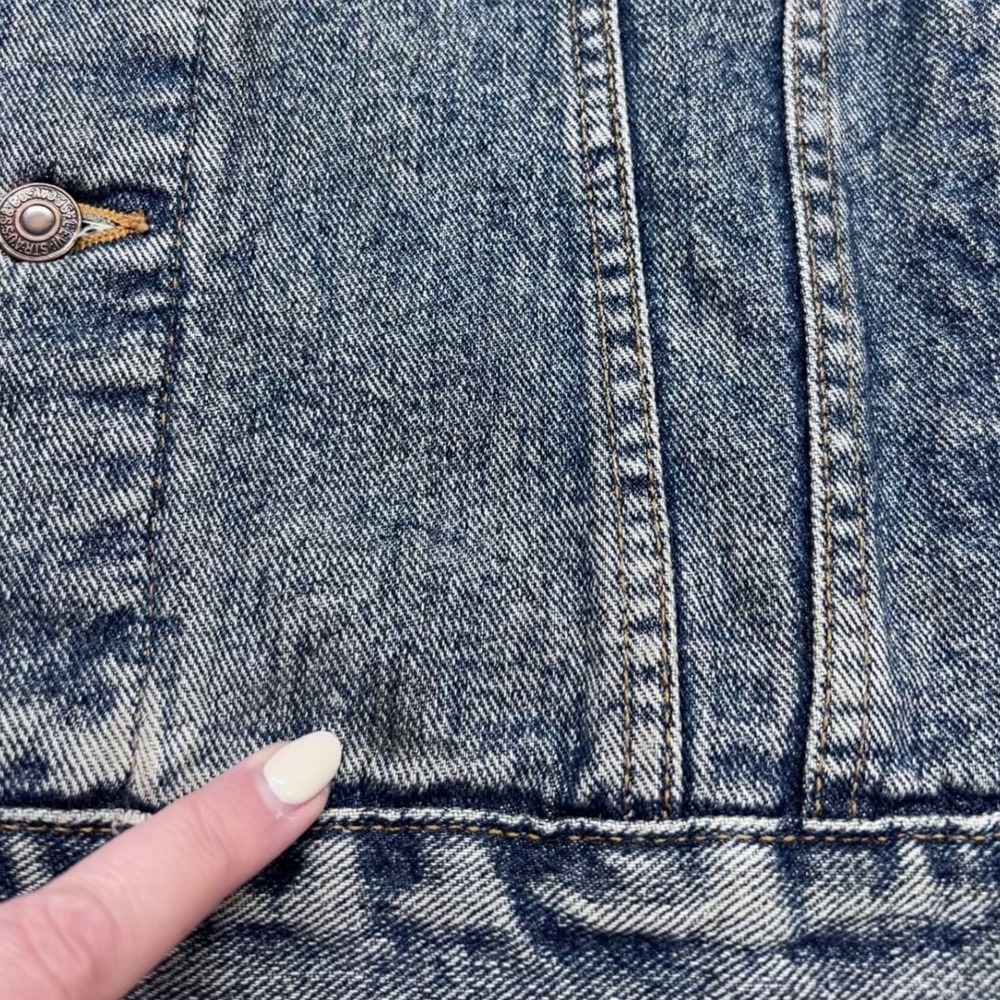 Levi's 70507-4890 Denim Jacket Mens XXL Blue Rare Vintage Made in USA Trucker - Picture 11 of 11